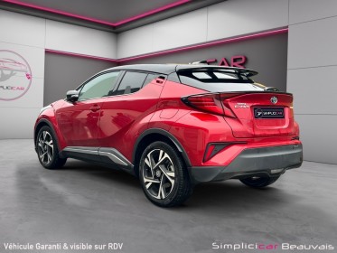 Toyota c-hr hybride my23 1.8l collection pack premium pack silver siéges électriques occasion parc voitures beauvais...