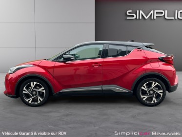 Toyota c-hr hybride my23 1.8l collection pack premium pack silver siéges électriques occasion parc voitures beauvais...