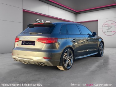 Audi s3 sportback 2.0 tfsi 310 s tronic 7 quattro / freinage brembo occasion simplicicar grenoble simplicicar simplicibike...