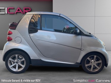 Smart fortwo cabrio smart  1.0 71ch mhd passion occasion cannes (06) simplicicar simplicibike france