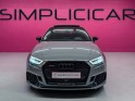 Audi rs3 sportback 2.5 tfsi 400 s tronic 7 quattro - gris nardo - suivi audi complet - toit ouvrant - camÉra - garantie...
