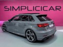 Audi rs3 sportback 2.5 tfsi 400 s tronic 7 quattro - gris nardo - suivi audi complet - toit ouvrant - camÉra - garantie...