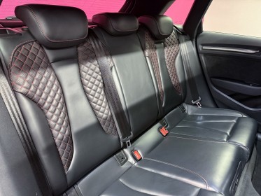 Audi rs3 sportback 2.5 tfsi 400 s tronic 7 quattro - gris nardo - suivi audi complet - toit ouvrant - camÉra - garantie...