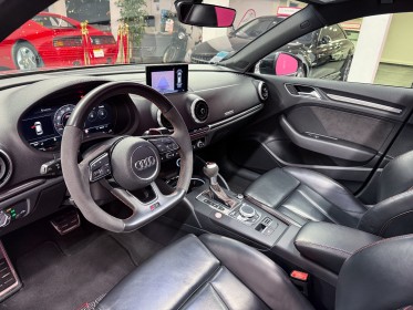 Audi rs3 sportback 2.5 tfsi 400 s tronic 7 quattro - gris nardo - suivi audi complet - toit ouvrant - camÉra - garantie...