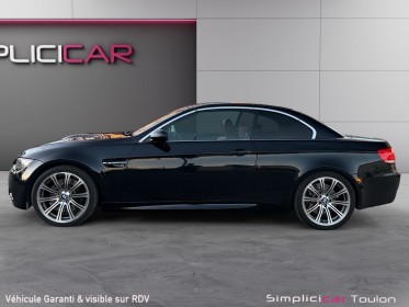 Bmw m3 cabriolet e93 rhd - dkg - suivi entretien - immatriculation française - garantie 12 mois occasion simplicicar toulon...