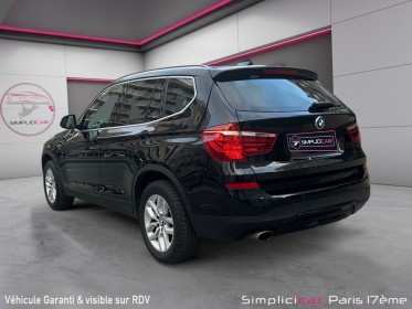 Bmw x3 f25 lci sdrive18d 150ch lounge plus occasion paris 17ème (75)(porte maillot) simplicicar simplicibike france
