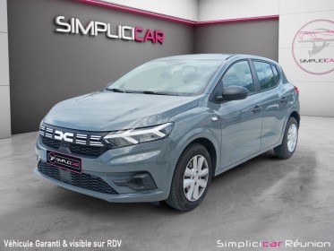 Dacia sandero 1.0 tce 90  finition essentiel / capteurs recul ar occasion réunion ville st pierre simplicicar simplicibike...