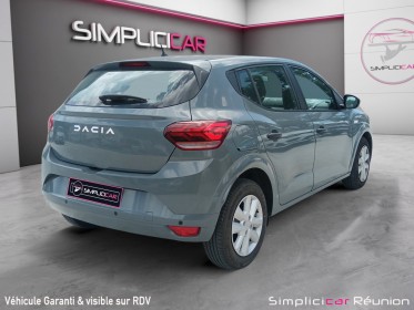 Dacia sandero 1.0 tce 90  finition essentiel / capteurs recul ar occasion réunion ville st pierre simplicicar simplicibike...