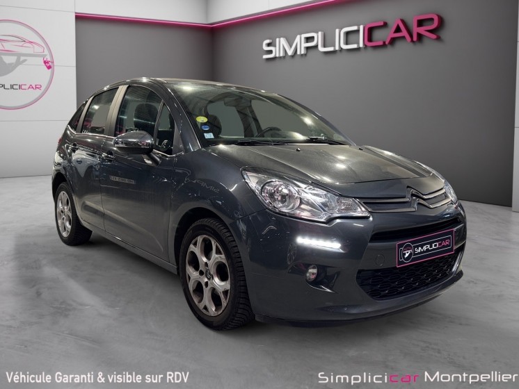 Citroen c3 75ch feel edition garantie 12 mois occasion montpellier (34) simplicicar simplicibike france