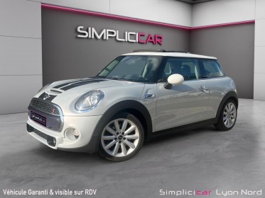 Mini hatch 3 portes f56 cooper s 192 ch pack red hot chili - toit ouvrant - garantie 12 mois occasion simplicicar lyon nord...