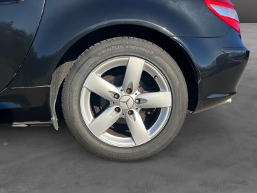 Mercedes slk 200 k a intérieur gris / bluetooth / siège chauffant / chauffe nuque / gps / garantie 12 mois occasion...