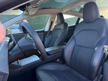 Tesla model 3 grande autonomie rwd full black soh 97% occasion simplicicar lyon nord simplicicar simplicibike france
