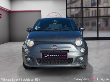 Fiat 500 1.2 8v 69 ch s siege en cuir radar de recul garantie 12 mois occasion simplicicar frejus  simplicicar simplicibike...