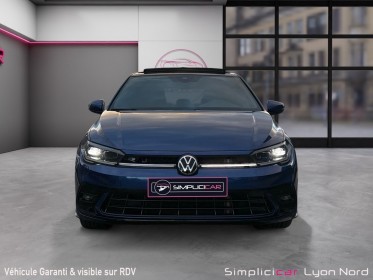 Volkswagen polo 1.0 tsi 110 ss dsg7 r-line / garantie 12 mois / toit ouvrant / carplay occasion simplicicar lyon nord...