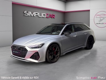 Audi rs6 avant v8 4.0 tfsi 630 tiptronic 8 quattro performance occasion simplicicar pau simplicicar simplicibike france