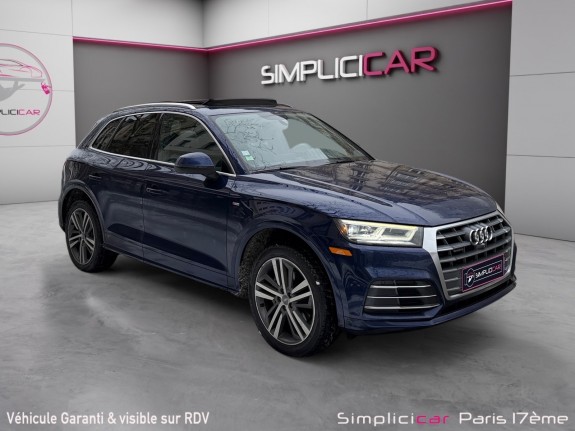 Audi q5 q5 2.0 tfsi 252 s tronic 7 quattro avus / toit ouvrant panoramique / sieges av/ar chauffants / carplay occasion paris...