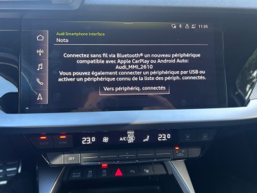 Audi a3 sportback 30 tdi 116 s tronic 7 s line / caméra / radar av arr occasion simplicicar veauche simplicicar simplicibike...