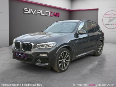 Bmw x3 g01 xdrive 30i 252ch bva8 m sport occasion abbeville simplicicar simplicibike france