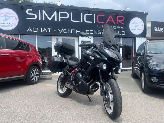 Kawazaki versys 650 abs occasion simplicicar limoges  simplicicar simplicibike france