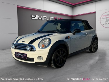 Mini cooper cabriolet 1.6 i 16v 120 cv steptronic, feux longue portée, radar de recul, garantie 12 mois occasion simplicicar...