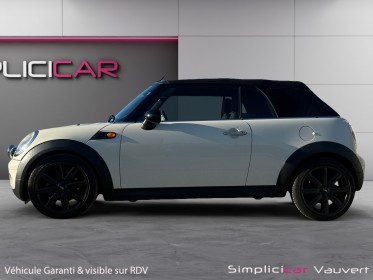 Mini cooper cabriolet 1.6 i 16v 120 cv steptronic, feux longue portée, radar de recul, garantie 12 mois occasion simplicicar...