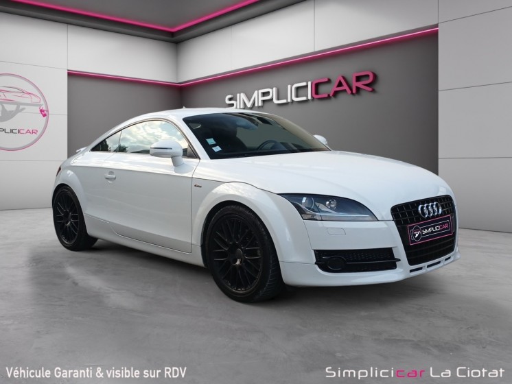 Audi tt coupe 2.0 tfsi 200 s line occasion simplicicar la ciotat simplicicar simplicibike france