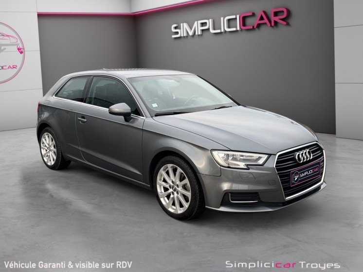 Audi a3 a3 1.0 tfsi 115 design luxe régulateur volant sport garantie 12 mois occasion barberey simplicicar simplicibike france