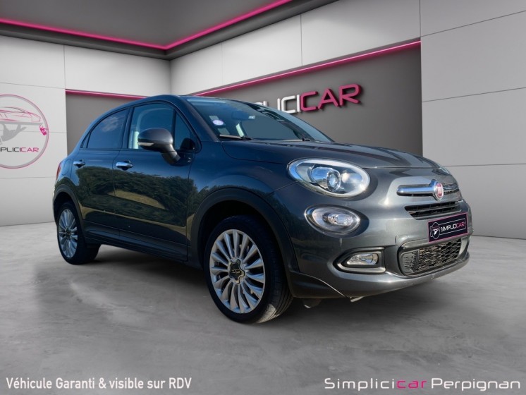 Fiat 500x my18 1.4 multiair 140 ch dct lounge caméra/gps/démarrage et ouverture sans clefs garantie 12 mois occasion...