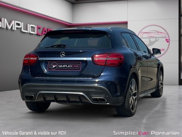Mercedes gla 45 mercedes-amg speedshift dct amg 4-matic garantie 12 mois minimum occasion simplicicar pontarlier auto ...