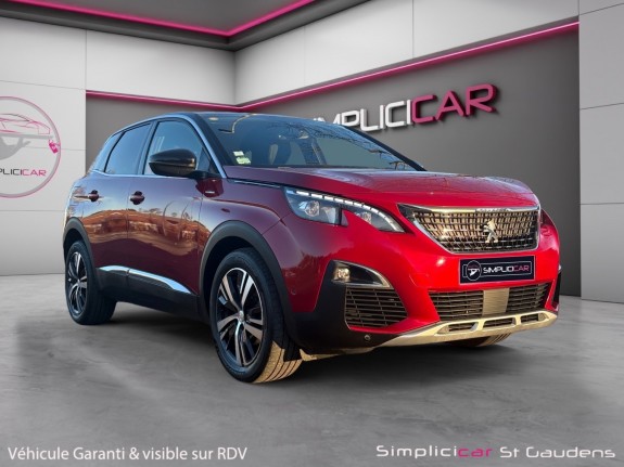 Peugeot 3008 puretech 130ch ss bvm6 gt line caméra de recul gps garantie 12 mois occasion simplicicar labarthe simplicicar...