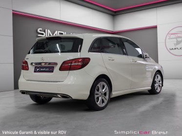 Mercedes classe b 160 sensation 1.6l- attelage - garantie 12 mois - occasion simplicicar brest simplicicar simplicibike france