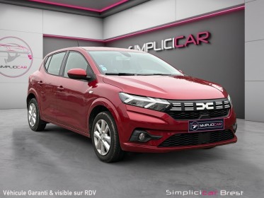 Dacia sandero eco-g 100 finition expression - garantie 12 mois - occasion simplicicar brest simplicicar simplicibike france