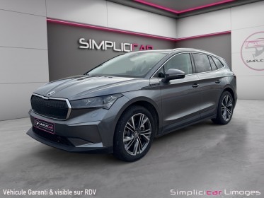 Skoda enyaq iv 80x sportline garantie 12 mois occasion simplicicar limoges  simplicicar simplicibike france