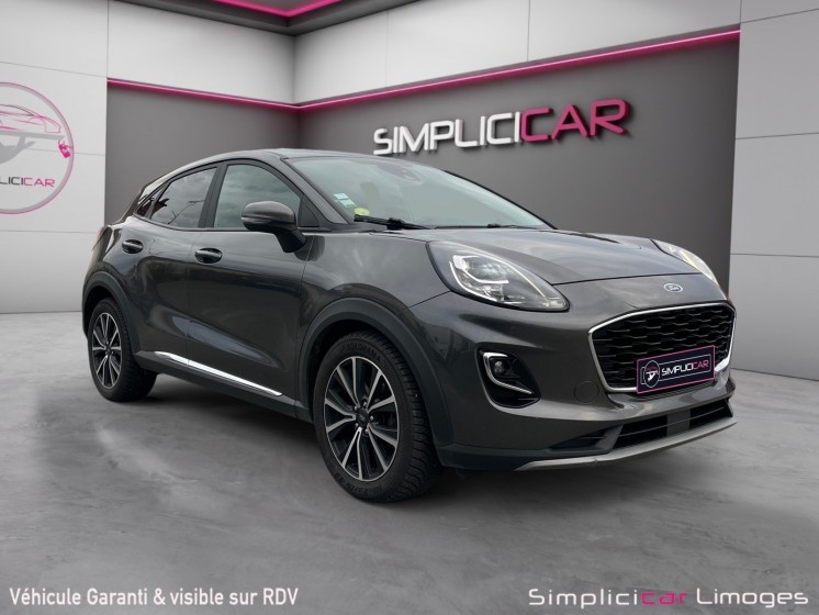 Ford puma 1.5 ecoblue 120 ch ss bvm6 titanium garantie 12 mois occasion simplicicar limoges  simplicicar simplicibike france