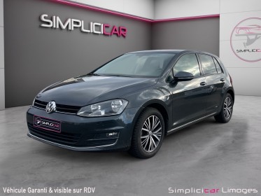 Volkswagen golf 1.4 tsi 125 bluemotion technology allstar apple carplay garantie 12 mois occasion simplicicar limoges ...