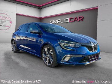 Renault megane iv berline tce 205 energy edc gt garantie 12 mois occasion simplicicar limoges  simplicicar simplicibike france
