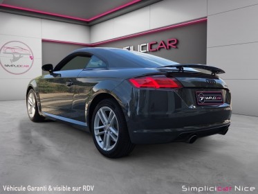 Audi tt coupe 2.0 tfsi 230 quattro s tronic 6 s line occasion  simplicicar nice - pfvauto simplicicar simplicibike france