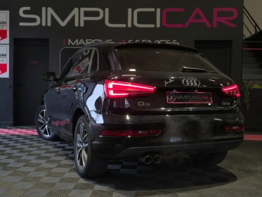 Audi q3 q3 1.4 tfsi cod 150 ch s tronic 6 s-line / midnight series - garantie 12 mois - occasion  simplicicar aix les bains...