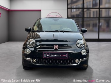 Fiat 500c serie 4 dualogic lounge 0.9 85 ch twinair ss / cabriolet occasion cannes (06) simplicicar simplicibike france