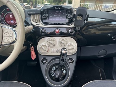 Fiat 500c serie 4 dualogic lounge 0.9 85 ch twinair ss / cabriolet occasion cannes (06) simplicicar simplicibike france