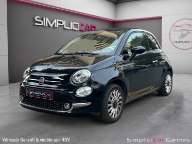 Fiat 500c serie 4 dualogic lounge 0.9 85 ch twinair ss / cabriolet occasion cannes (06) simplicicar simplicibike france