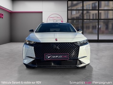 Ds ds 7 bluehdi 130 eat8 performance line   1er main suivi ds caméra sièges électriques mem garantie constructeur occasion...