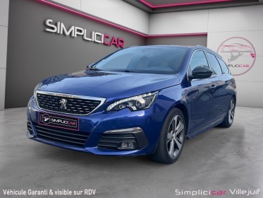 Peugeot 308 sw puretech 130ch ss eat8 gt line, caméra de recul, radar av/ar, courroie changée, apple carplay, garantie...