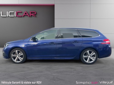 Peugeot 308 sw puretech 130ch ss eat8 gt line, caméra de recul, radar av/ar, courroie changée, apple carplay, garantie...