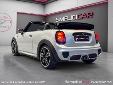 Mini cabriolet f57 lci john cooper works 231 ch bva8 jcw ultimate garantie 12 mois carplay affichage tête haute sièges......