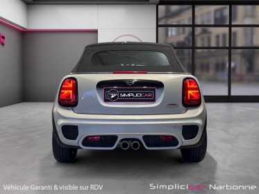 Mini cabriolet f57 lci john cooper works 231 ch bva8 jcw ultimate garantie 12 mois carplay affichage tête haute sièges......