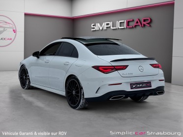 Mercedes cla coupe 200 7g-dct amg line toit ouvrant - camera - burmester - sieges elec/chauffants - int ambaince led occasion...