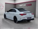 Mercedes cla coupe 200 7g-dct amg line toit ouvrant - camera - burmester - sieges elec/chauffants - int ambaince led occasion...