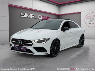 Mercedes cla coupe 200 7g-dct amg line toit ouvrant - camera - burmester - sieges elec/chauffants - int ambaince led occasion...