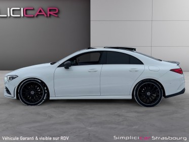 Mercedes cla coupe 200 7g-dct amg line toit ouvrant - camera - burmester - sieges elec/chauffants - int ambaince led occasion...